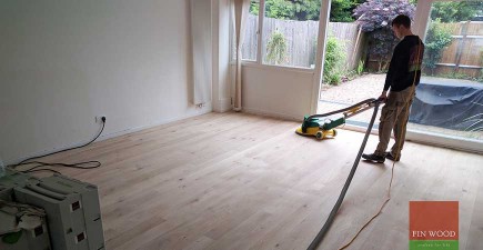 Oak Engineered Wood Floor Installation and Oil Finishing in Beckenham, London #CraftedForLife